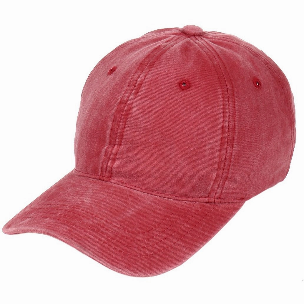 Pigment Dyed Buckle Strapback Hat