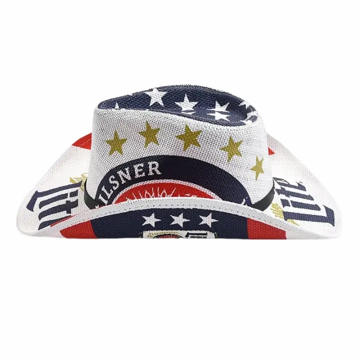 Pilsner Lite Straw Cowboy Hat