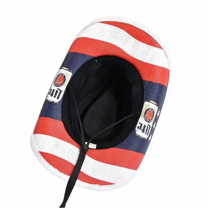 Pilsner Lite Straw Cowboy Hat