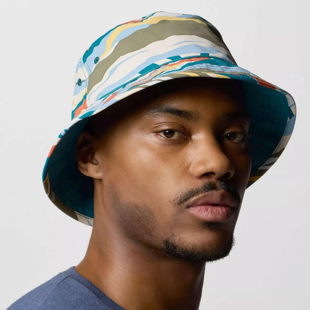 Pine Mountain II Printed Bucket Hat
