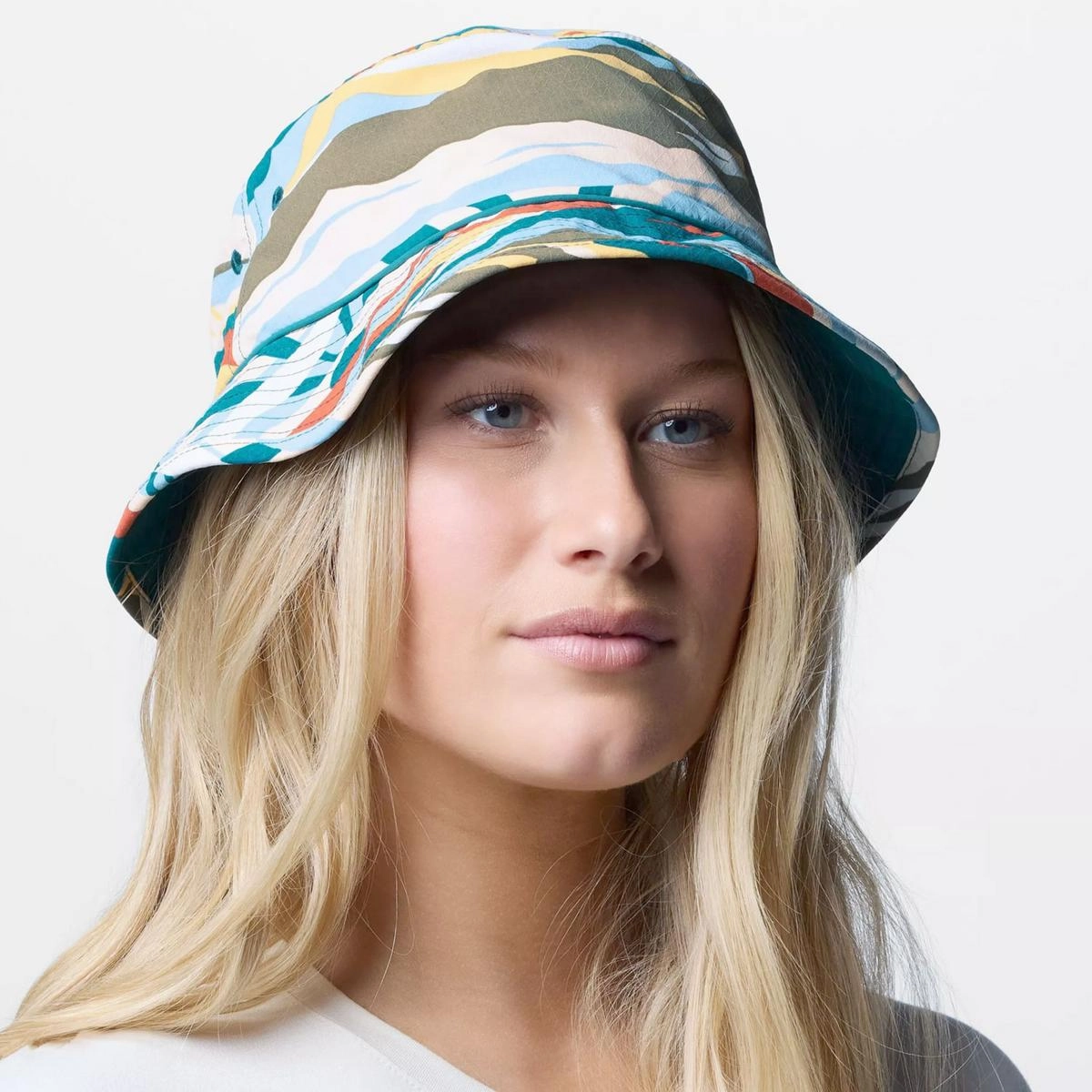Pine Mountain II Printed Bucket Hat