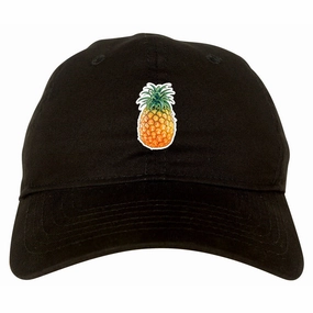 Pineapple Chest Logo Meme Dad Hat Cap