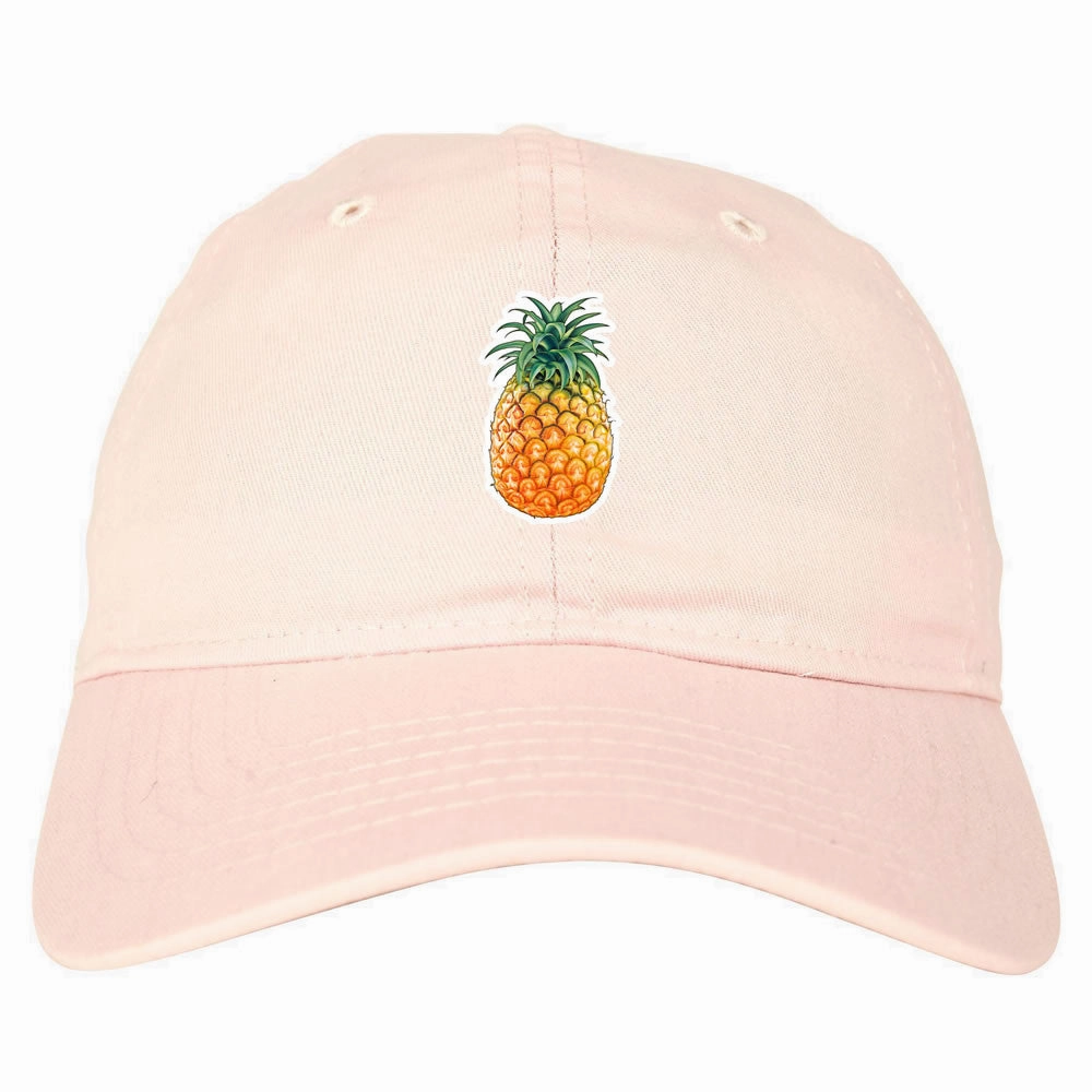 Pineapple Chest Logo Meme Dad Hat Cap