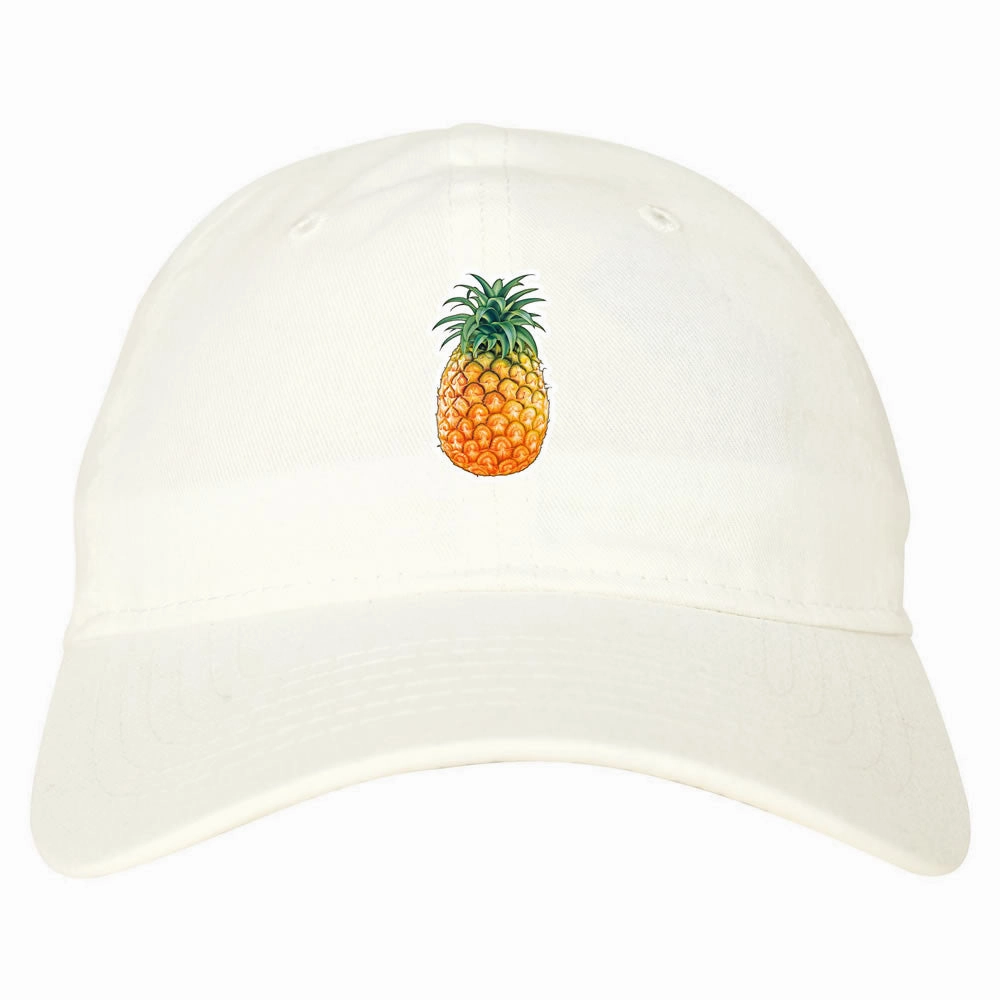 Pineapple Chest Logo Meme Dad Hat Cap