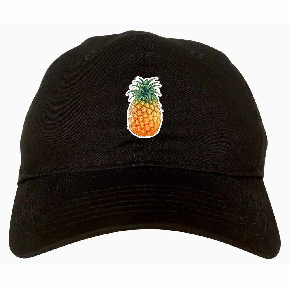 Pineapple Chest Logo Meme Dad Hat Cap