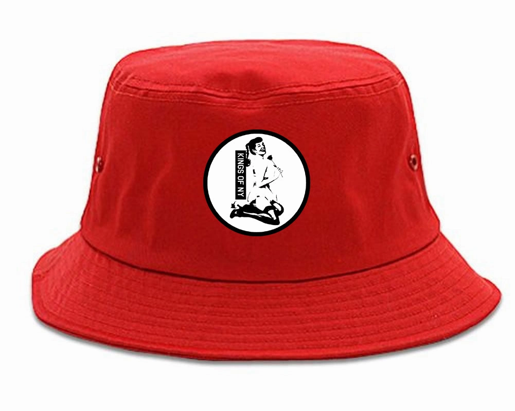 Pinup Girl Rose Bucket Hat