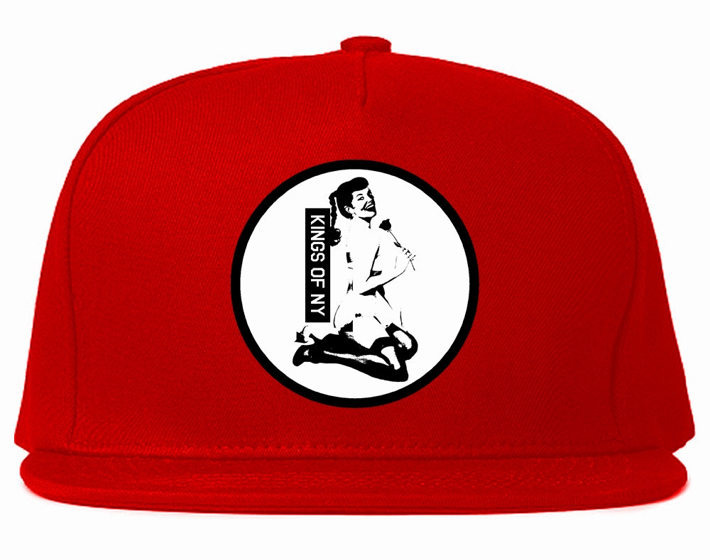 Pinup Girl Rose Snapback Hat