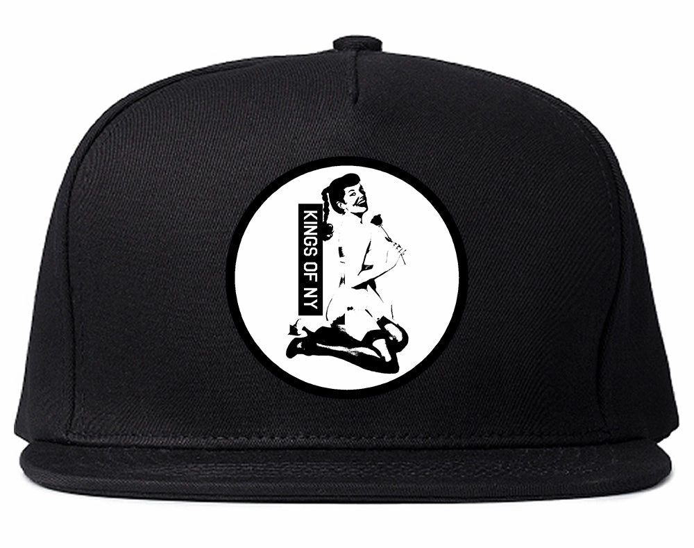 Pinup Girl Rose Snapback Hat