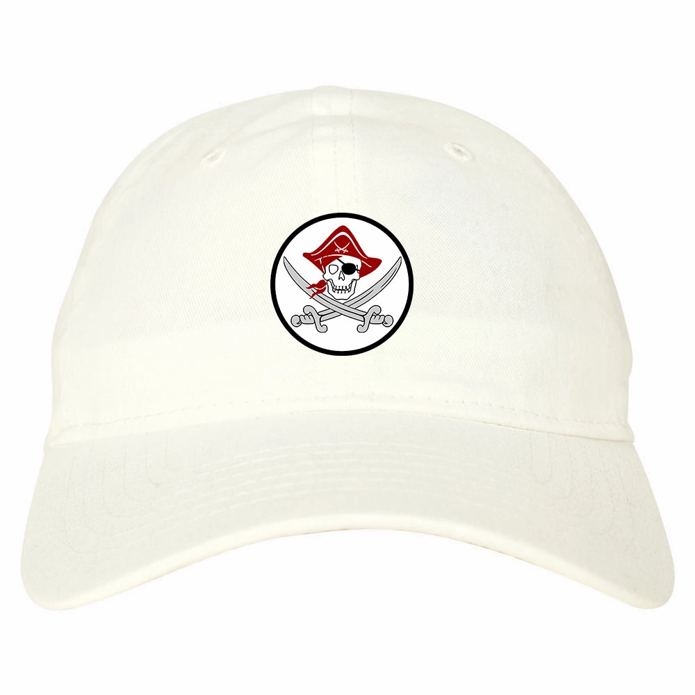 Pirate Captain And Swords Mens Dad Hat Baseball Cap