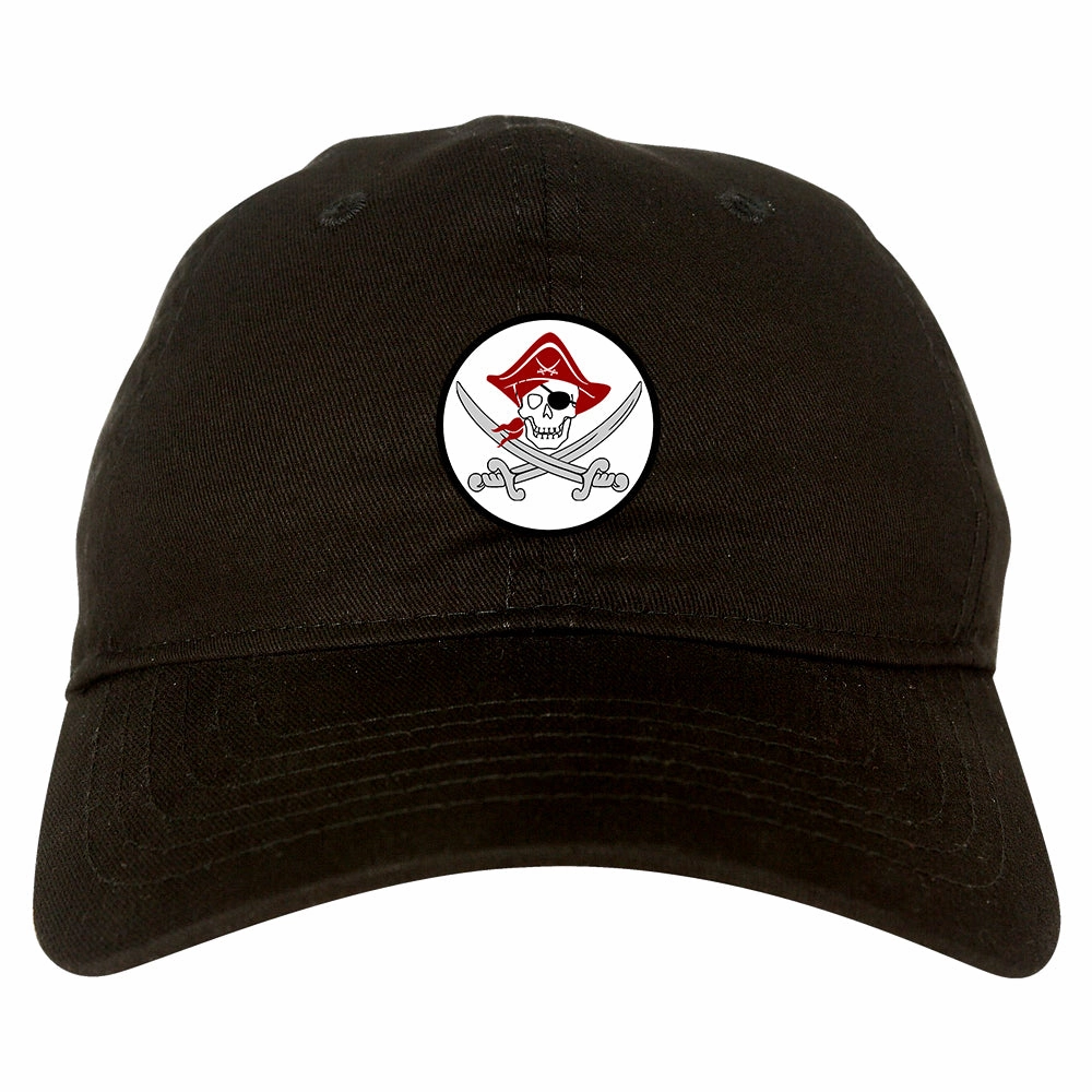 Pirate Captain And Swords Mens Dad Hat Baseball Cap