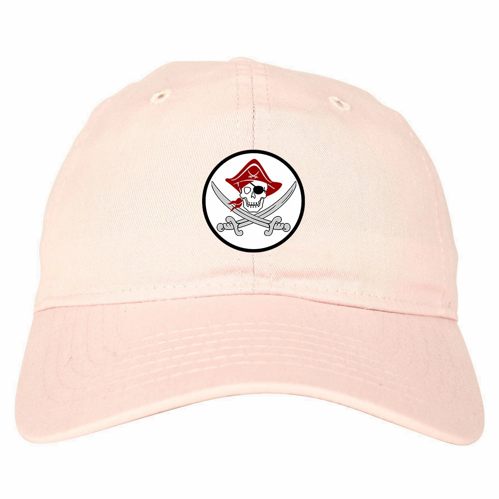 Pirate Captain And Swords Mens Dad Hat Baseball Cap