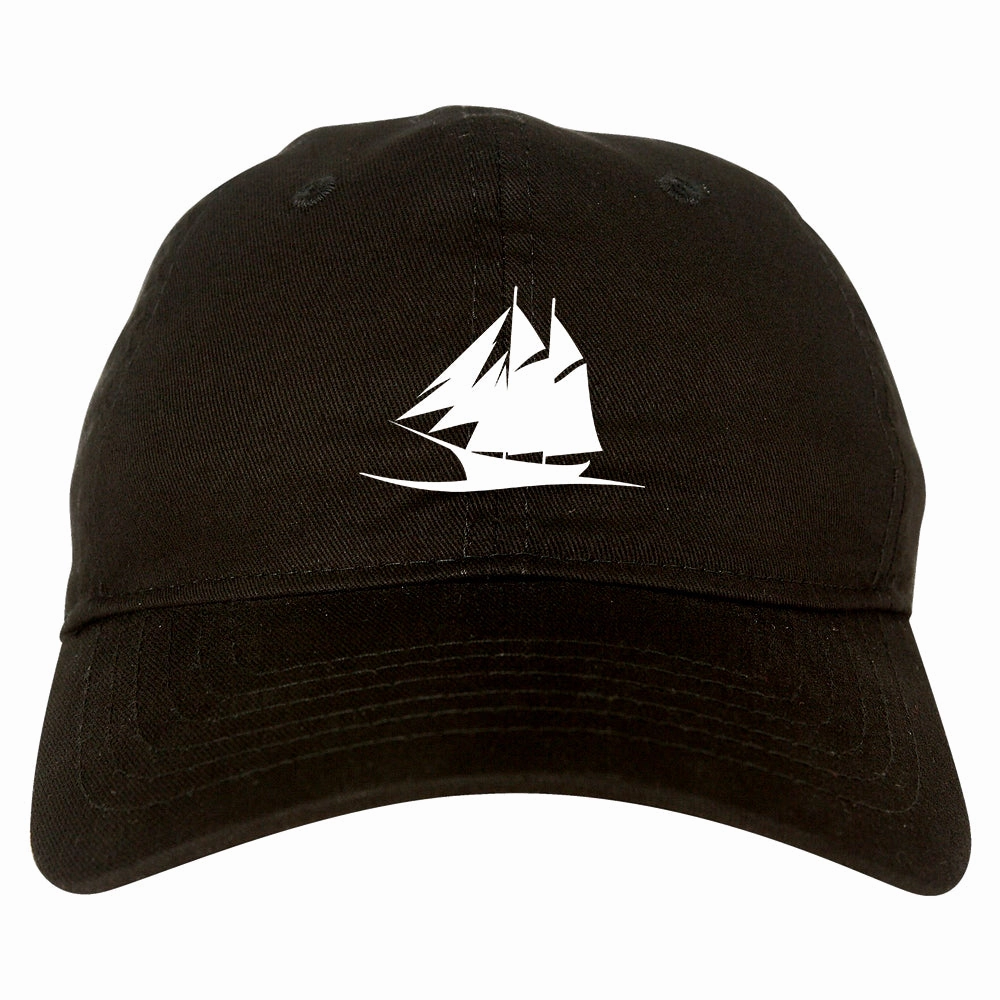 Pirate Ship Chest Mens Dad Hat Baseball Cap