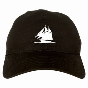 Pirate Ship Chest Mens Dad Hat Baseball Cap
