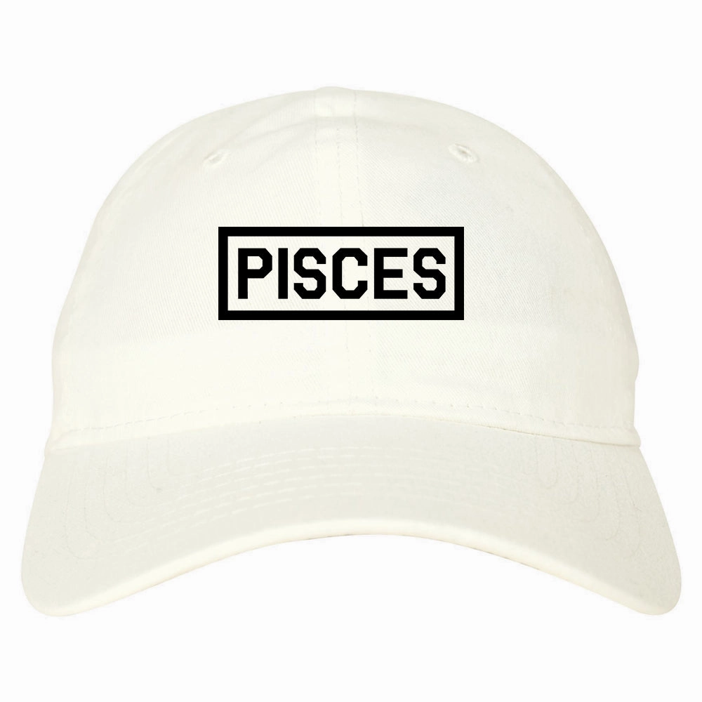 Pisces Horoscope Sign Mens Dad Hat Baseball Cap