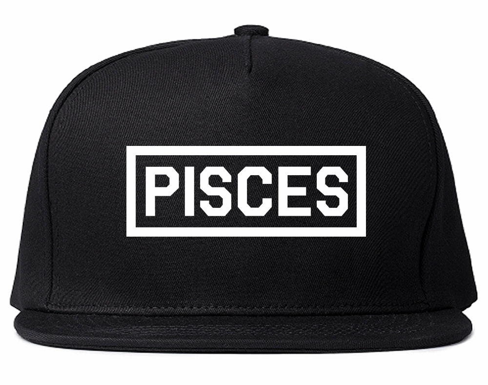 Pisces Horoscope Sign Mens Snapback Hat