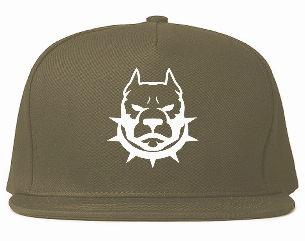 Pitbull Dad Mens Snapback Hat