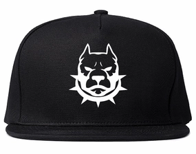 Pitbull Dad Mens Snapback Hat