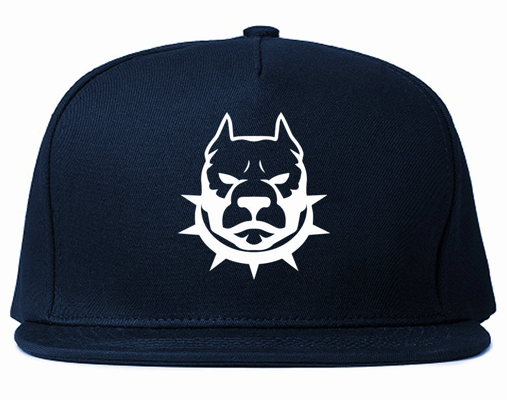 Pitbull Dad Mens Snapback Hat