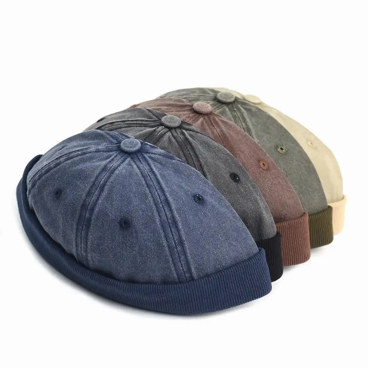 Pittsburgh Corduroy Hem Denim Docker Cap