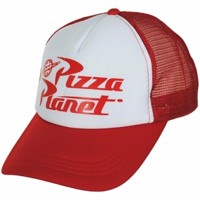 Pizza Planet Foam Mesh Trucker Snapback Baseball Cap & T-Shirt Kit