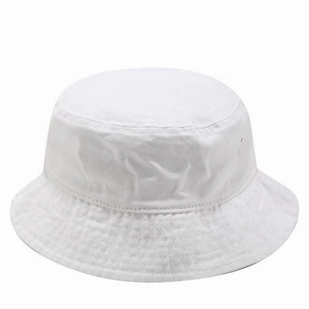Plain Washed Denim Bucket Hat