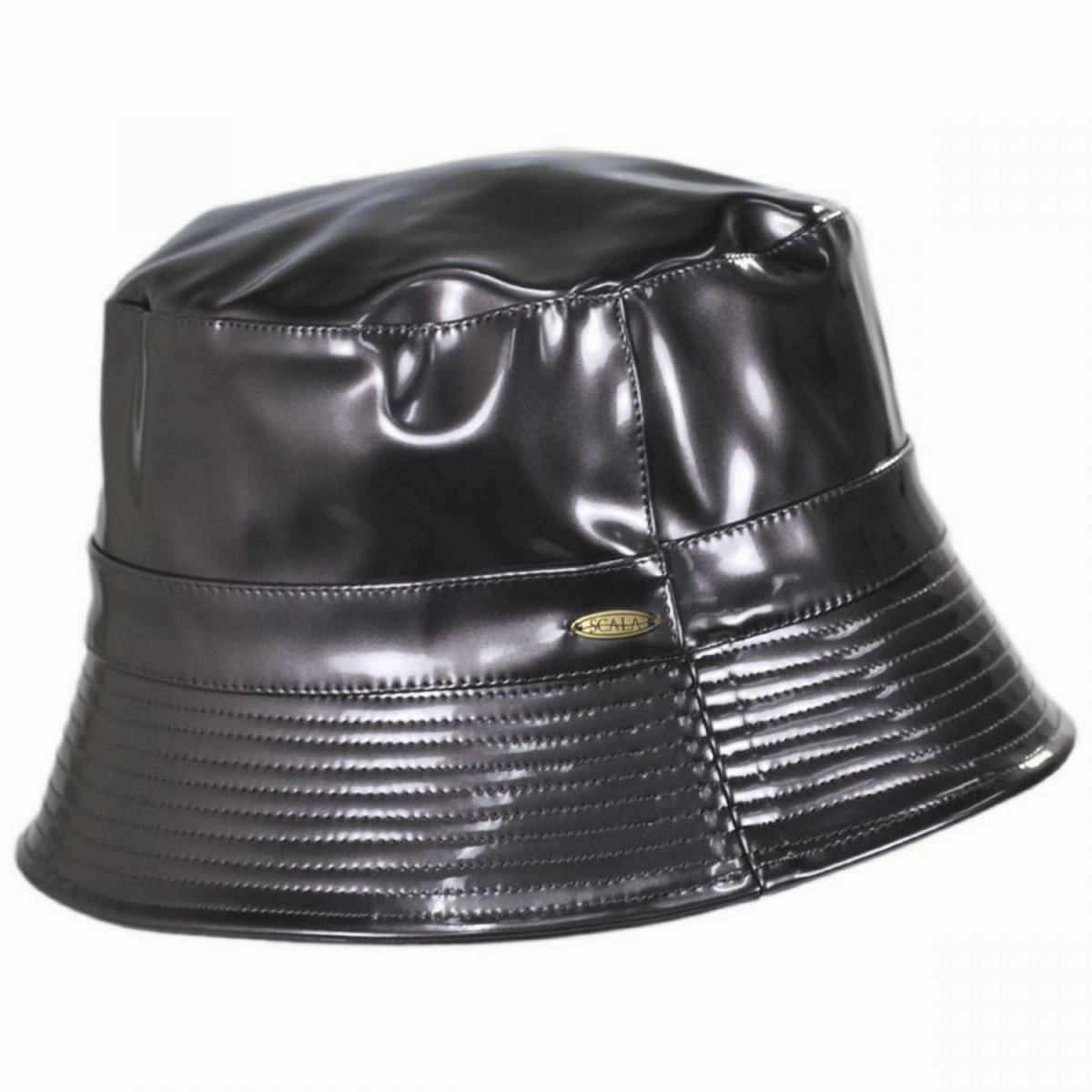 Pluie Faux Leather Rain Bucket Hat