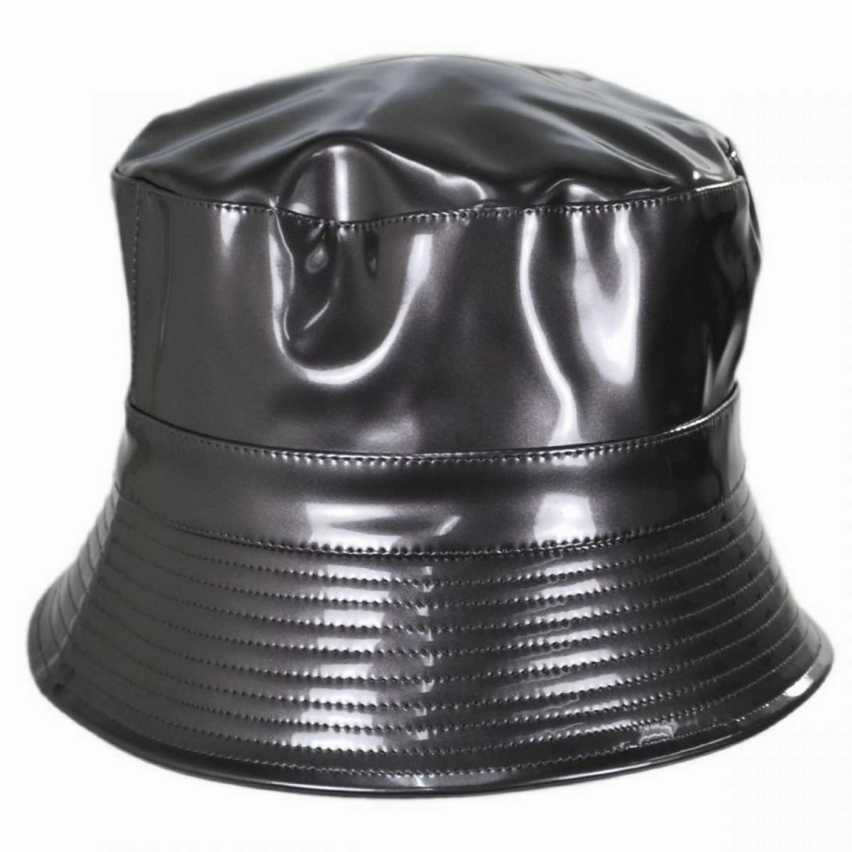 Pluie Faux Leather Rain Bucket Hat