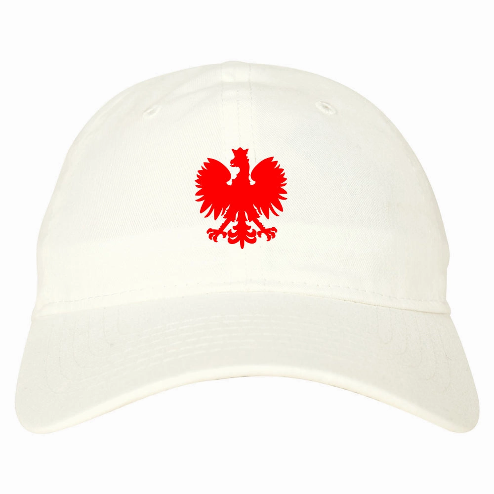 Poland Eagle Polish Pride Polska Big Mens Dad Hat