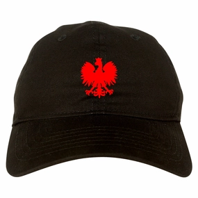 Poland Eagle Polish Pride Polska Big Mens Dad Hat