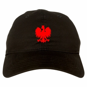 Poland Eagle Polish Pride Polska Chest Mens Dad Hat