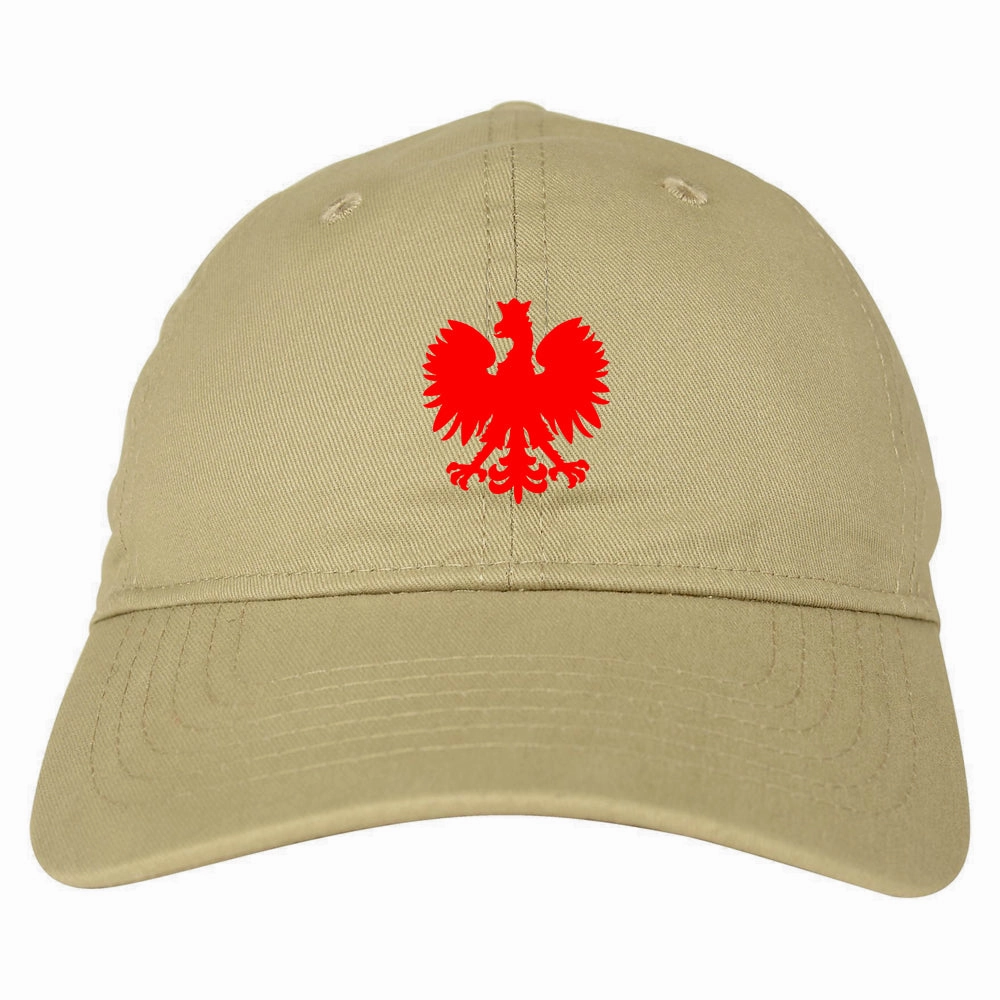 Poland Eagle Polish Pride Polska Chest Mens Dad Hat