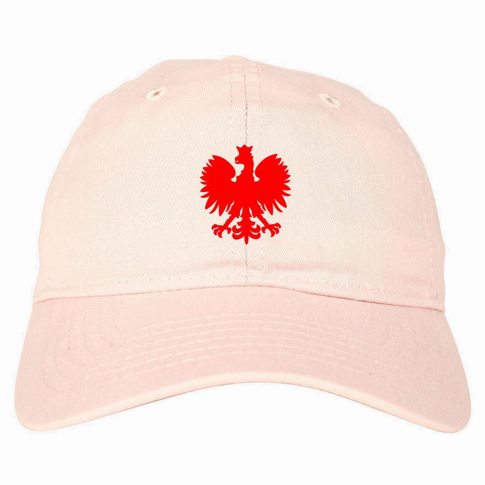 Poland Eagle Polish Pride Polska Chest Mens Dad Hat
