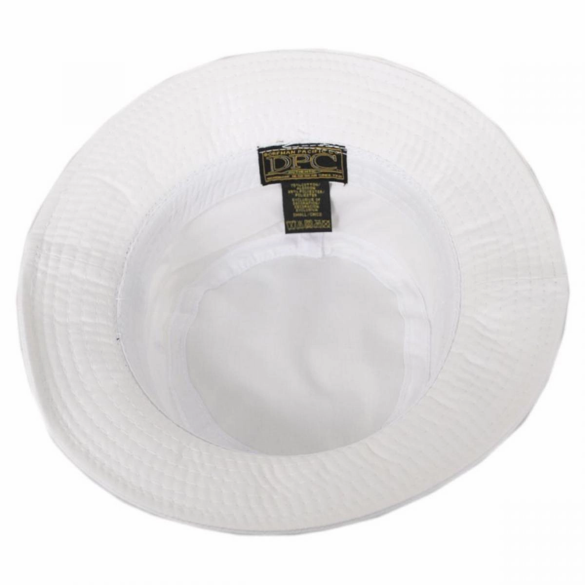 Poplin Cotton Blend Rain Bucket Hat