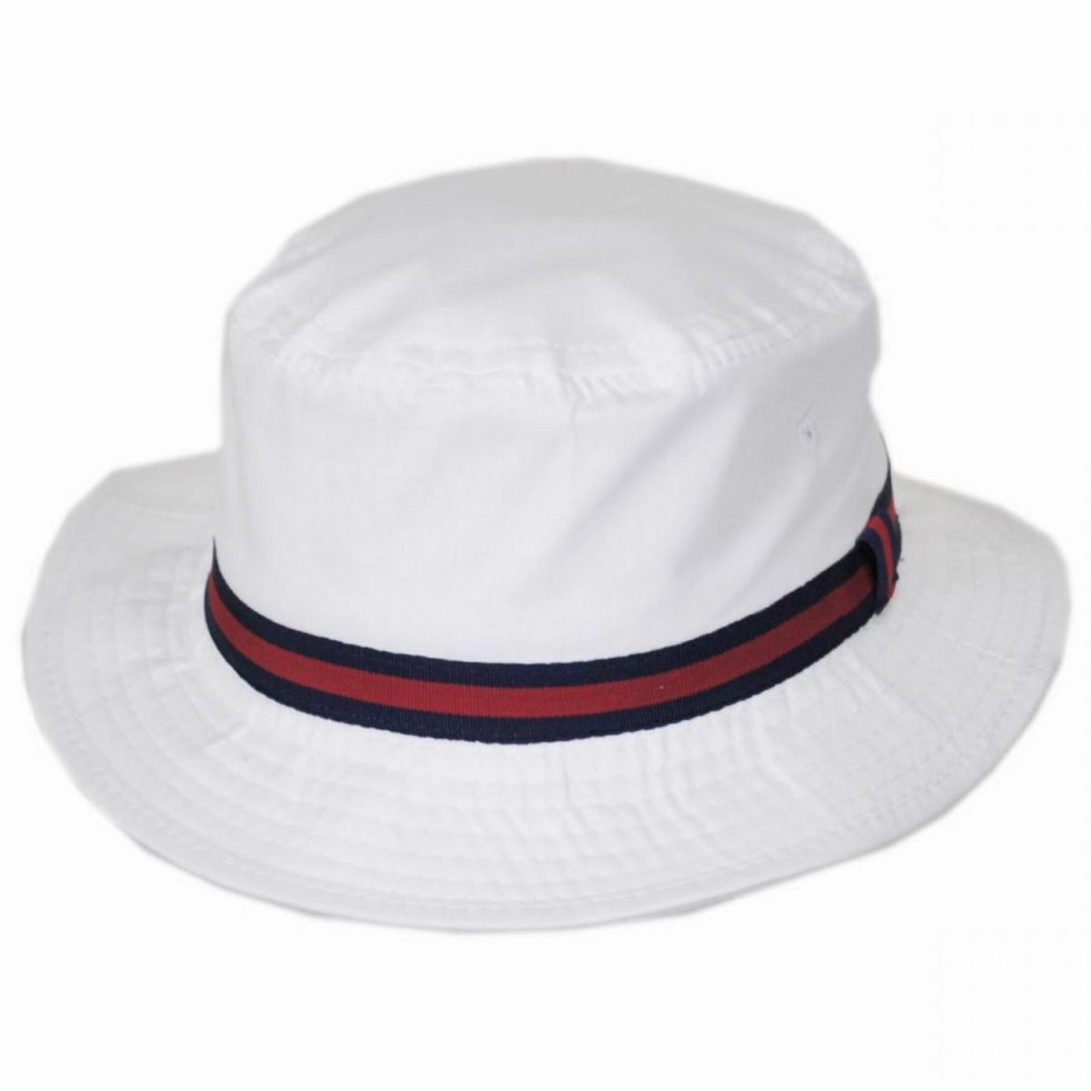 Poplin Cotton Blend Rain Bucket Hat