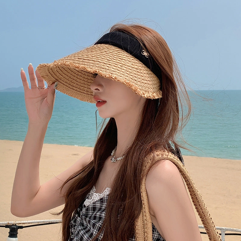 Popular Straw Visor Sun Hat