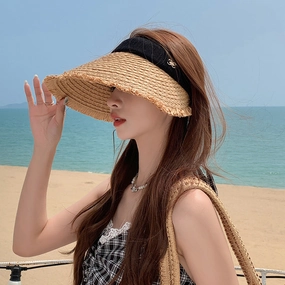 Popular Straw Visor Sun Hat