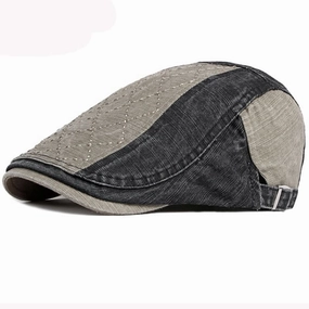 Portland Denim Flat Cap