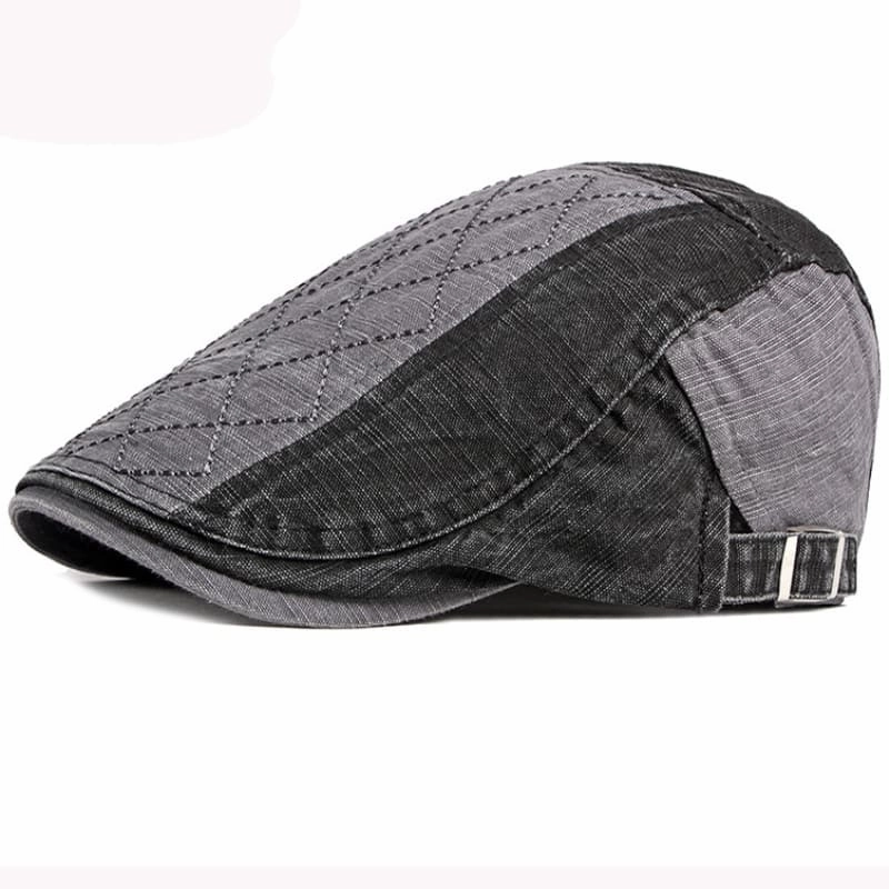 Portland Denim Flat Cap