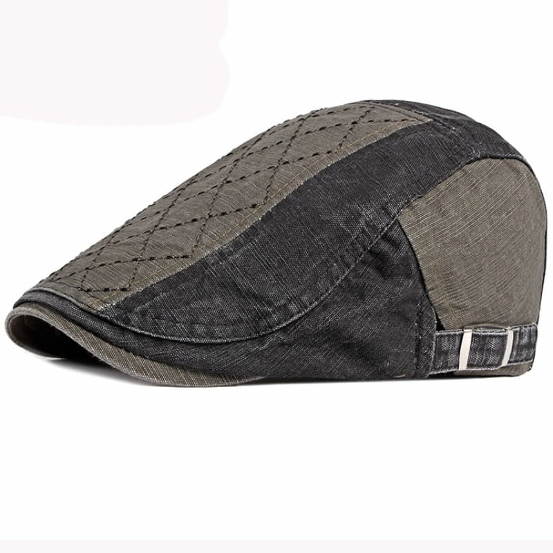 Portland Denim Flat Cap