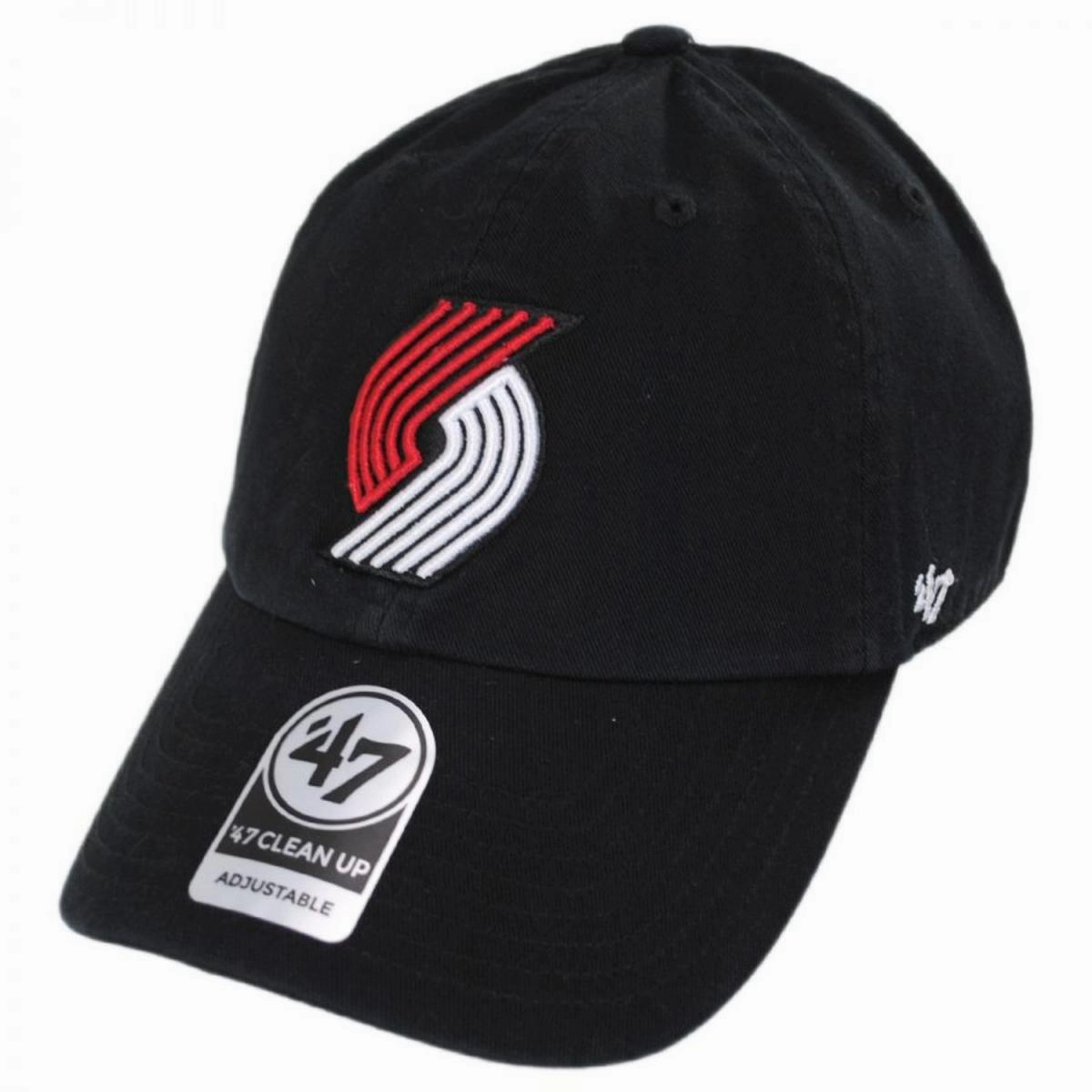 Portland Trail Blazers NBA Clean Up Strapback Baseball Cap Dad Hat