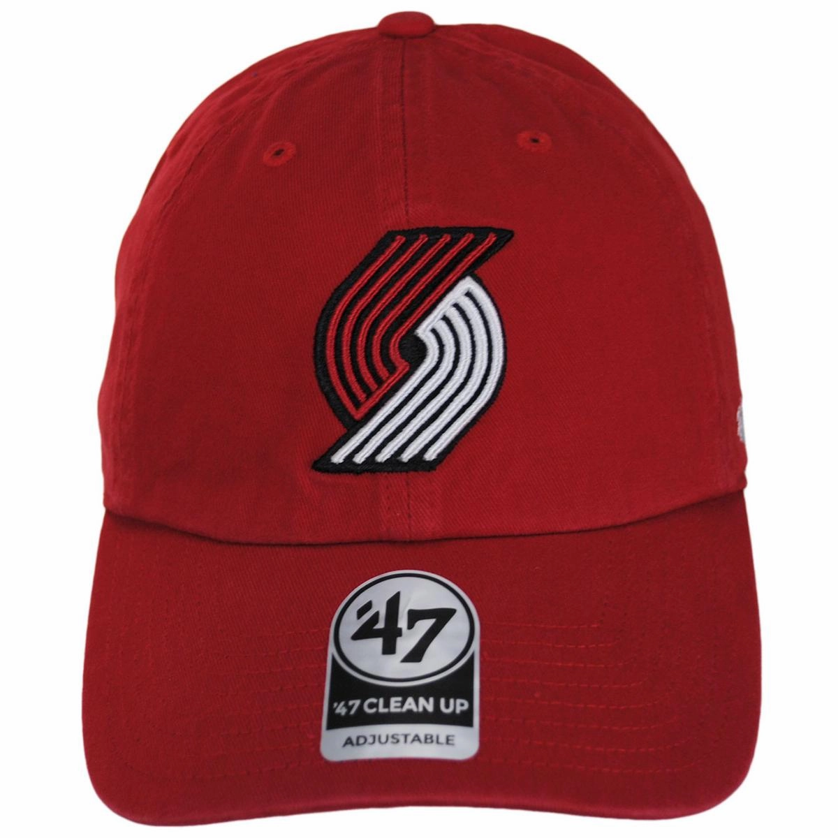 Portland Trail Blazers NBA Clean Up Strapback Baseball Cap Dad Hat