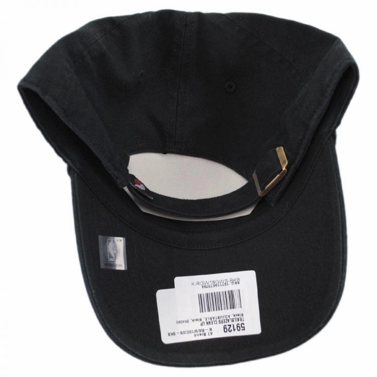 Portland Trail Blazers NBA Clean Up Strapback Baseball Cap Dad Hat