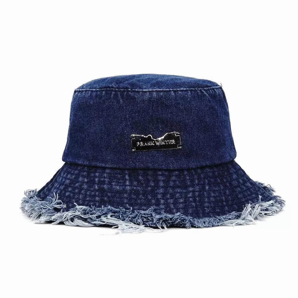 Prank Winter Denim Bucket Hat