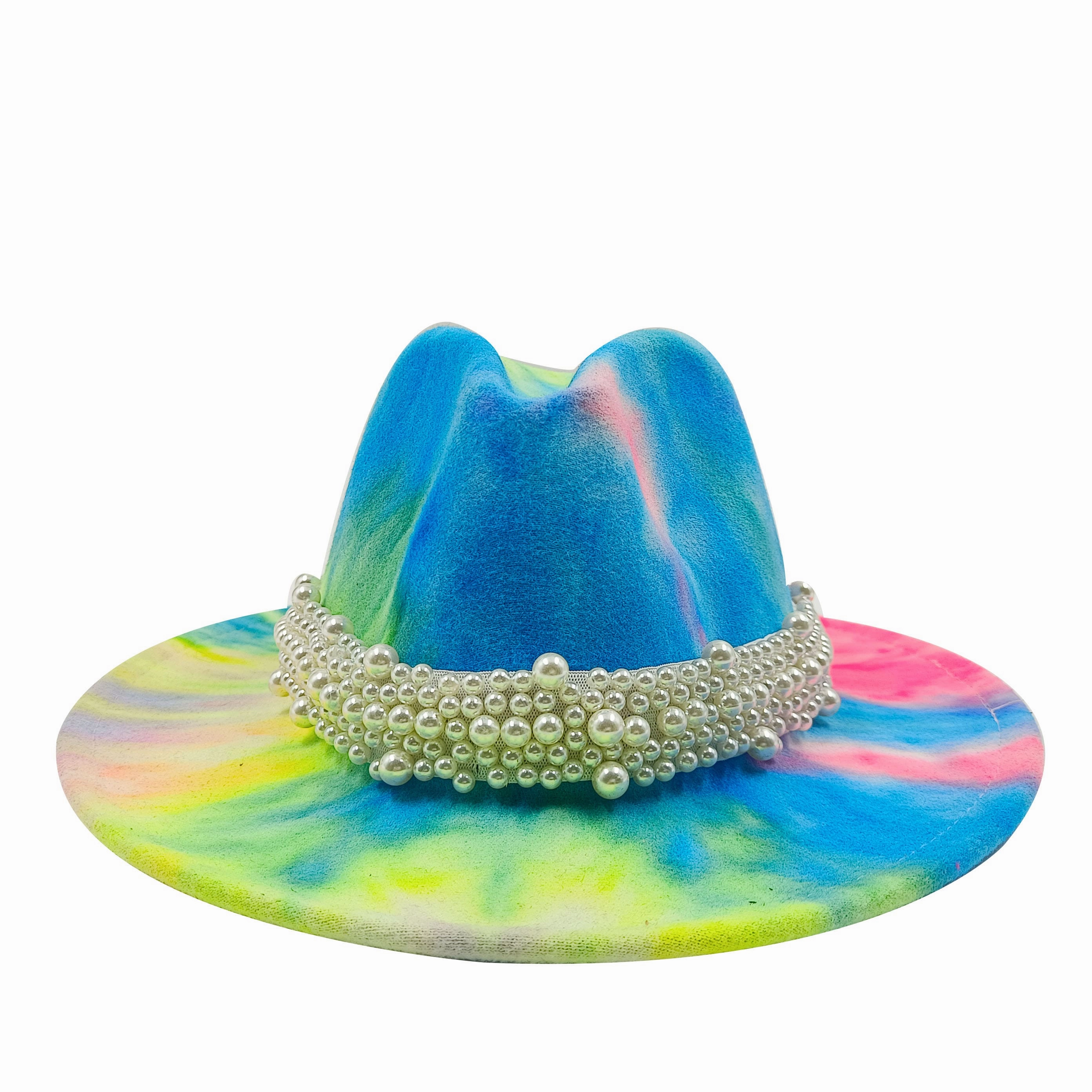 Psychedelic Abstract Fedora Hat