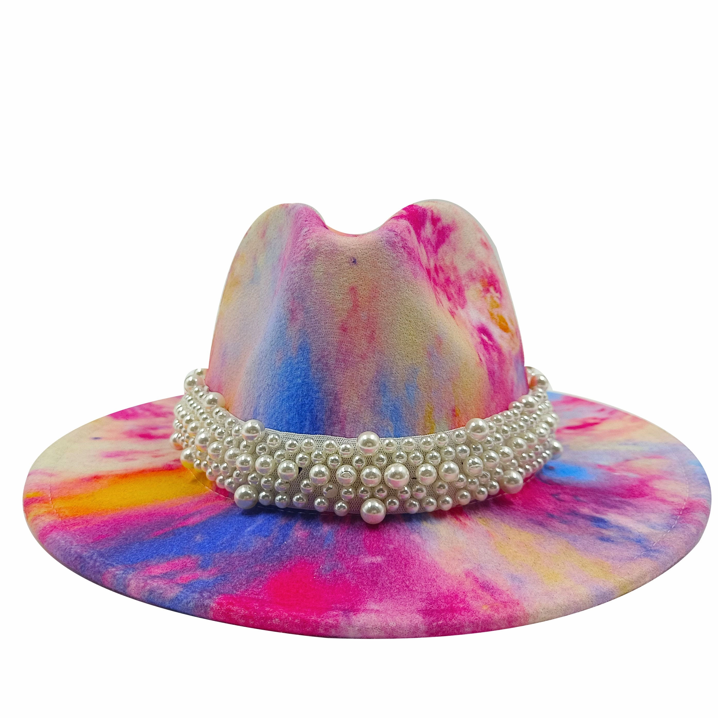 Psychedelic Abstract Fedora Hat