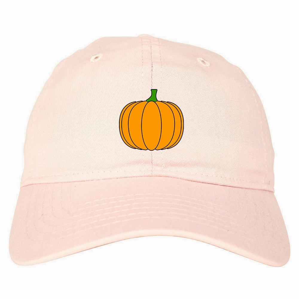Pumpkin Fall Chest Mens Dad Hat
