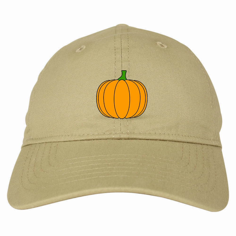 Pumpkin Fall Chest Mens Dad Hat