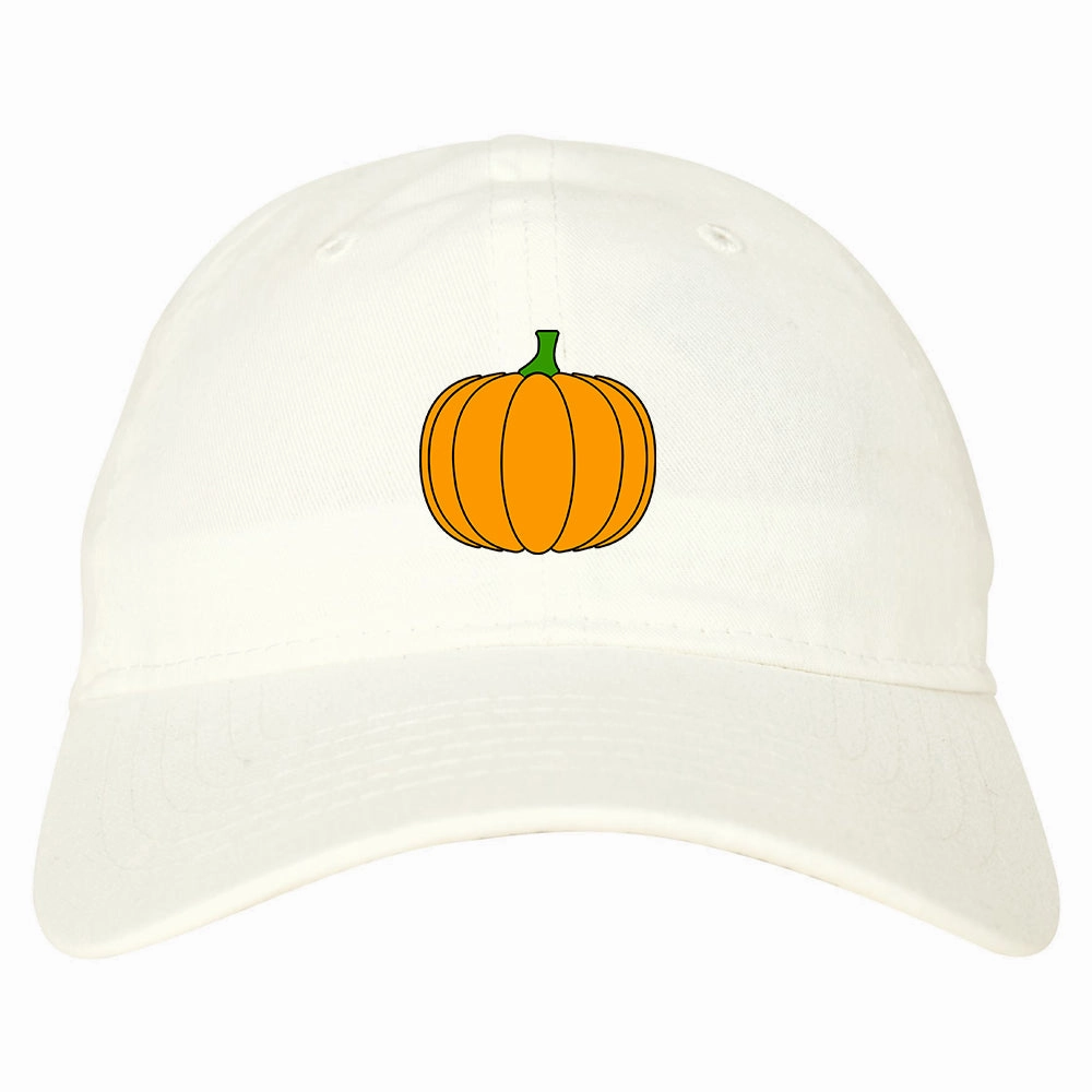 Pumpkin Fall Chest Mens Dad Hat