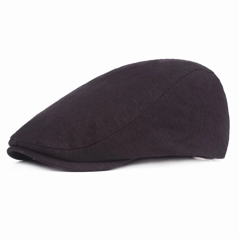 Q&B Cabbie Cotton Flat Cap