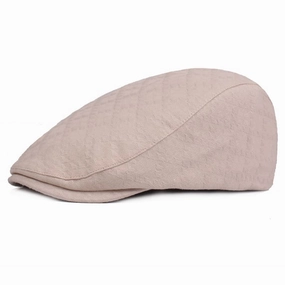 Q&B Cabbie Cotton Flat Cap